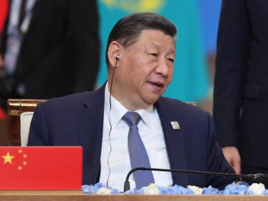 El presidente de China, Xi Jinping, asiste a la cumbre de líderes de los estados miembros de la Organización de Cooperación de Shanghái (OCS).