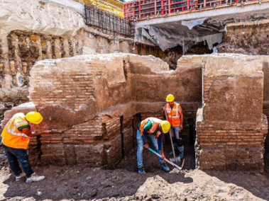 Restos de propiedad del emperador Calígula.