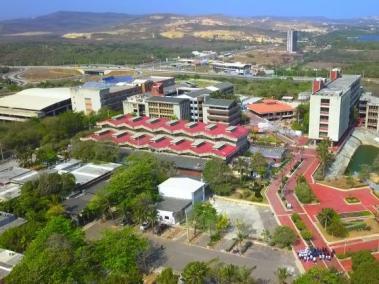 Aspecto general de la Ciudadela Universitaria localizada en el municipio de Puerto Colombia.