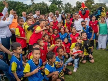 Apertura del parque contó con las principales autoridades deportivas