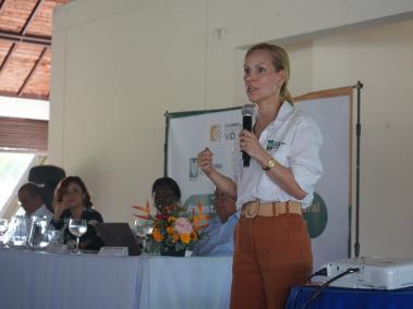 Claudia Calero, presidenta de Asocaña.