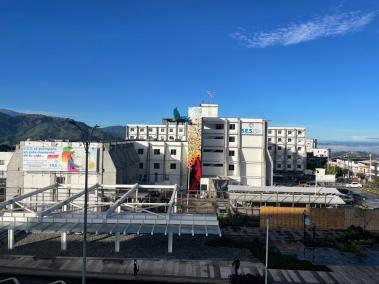 Vista general del SES Hospital de Caldas, ubicado en Manizales.