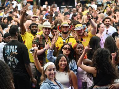 Colombianos en Londres