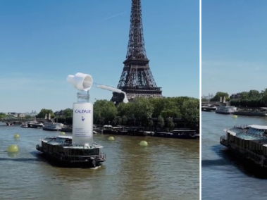 Río Sena en París, Francia.