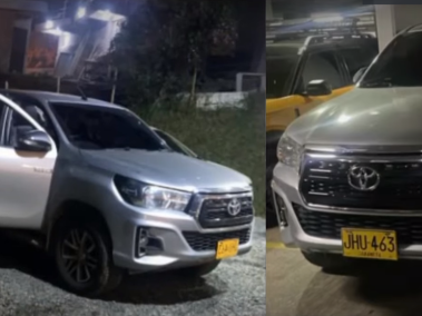 Seis individuos interceptaron a una familia durante la noche y a mano semana les robaron su vehículo valuado en más de 100 millones de pesos.