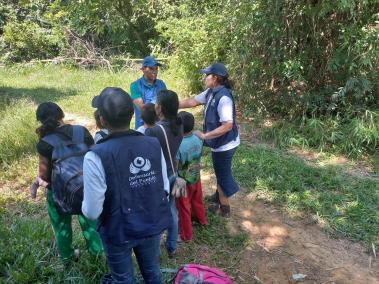 Niños secuestrados en Arauca