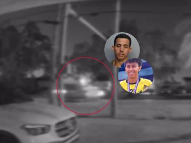 El joven colombiano Kevin Chaparro murió por el accidente.