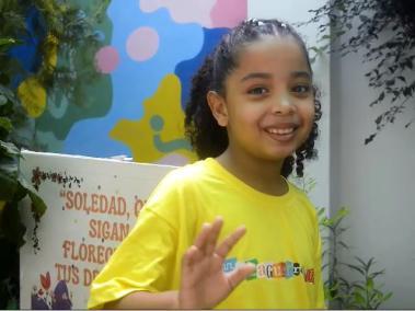 Emily Sofía Romero Baena tiene 9 años.