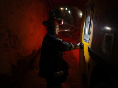 Kazajstán corteja a clientes de Occidente para sus minerales críticos. Una mina de cobre cerca de Karaganda.