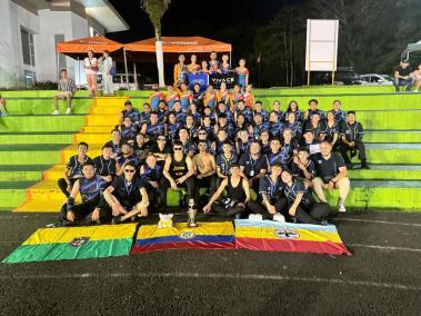 La banda marcial de Chía, “Vivace Drum and Bugle Corps”, única representante de Colombia en el mundial de bandas obtuvo la máxima presea.