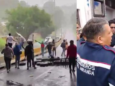 Personas atropelladas en Venezuela