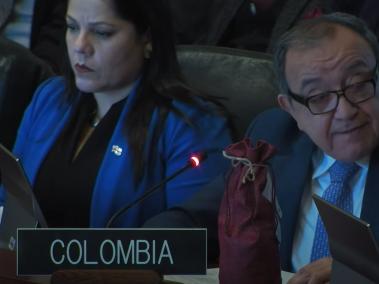 Luis Ernesto Vargas, embajador de Colombia ante la Organización de Estados Americanos (OEA).