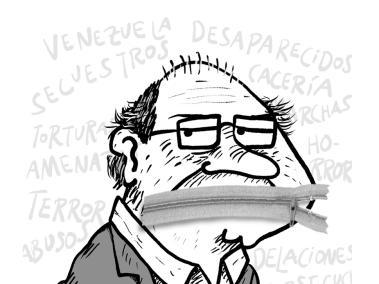 Silecio del siglo XXI - caricatura de Beto Barreto
