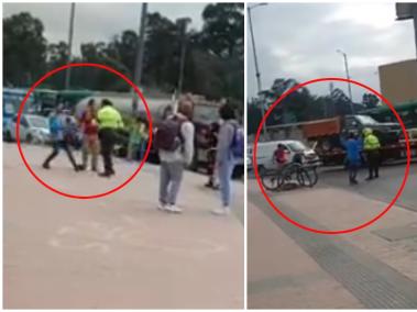 Video | Ciudadano es golpeado por un agente de Tránsito en el sur de Bogotá; la Policía abrió investigación: 'Seremos contundentes'