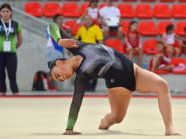 Gimnasia artística en Ibagué.