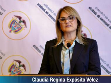 Claudia Expósito, elegida magistrada del Consejo Superior de la Judicatura.