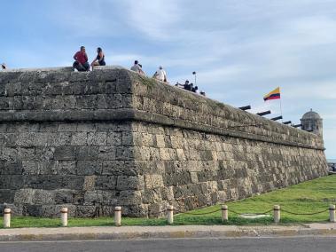 Baluarte de Santo Domingo en Cartagena de Indias