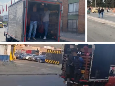 El paro está afectando el transporte de los ciudadanos.