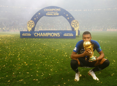 Kylian Mbappé, jugador francés.