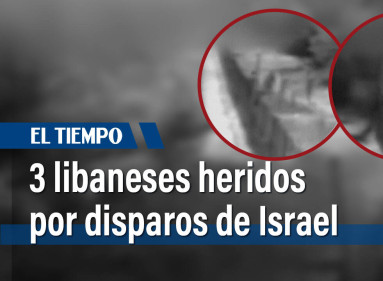 Libaneses heridos por disparos de Israel cerca de la frontera