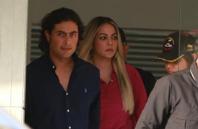 Barranquilla, Colombia, 11 de Enero de 2024. Nicolás Petro Burgos, el hijo mayor del presidente Gustavo Petro, asistió este jueves a la audiencia de acusación solicitada por la Fiscalía, dentro del caso que se le sigue por los delitos de lavado de activos y enriquecimiento ilícito, en el cual la defensa pidió una nulidad de lo actuado, petición que rechazó el juez del caso. Sin embargo, la Fiscalía alcanzó a imputarle cargos. Foto Vanexa Romero/ETCE.