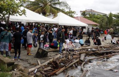 Imagen del tapón del Darién. Estados Unidos pide un reporte sobre los avances que tiene Colombia para controlar esta ruta migratoria.