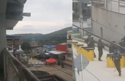 Ataque a la estación de Policía del municipio de Suárez.