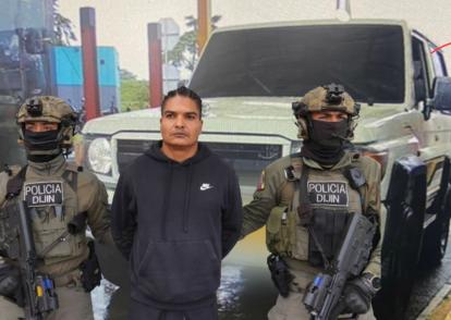 'Larry Changa' fue seguido por oficiales de inteligencia de la Dijín e Interpol.