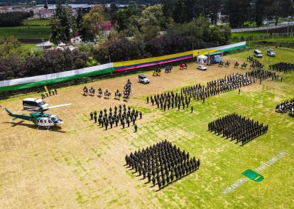 Graduación de patrulleros de la Policía