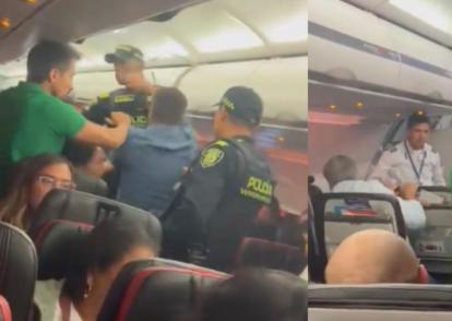 Pelea en aeropuerto El Dorado