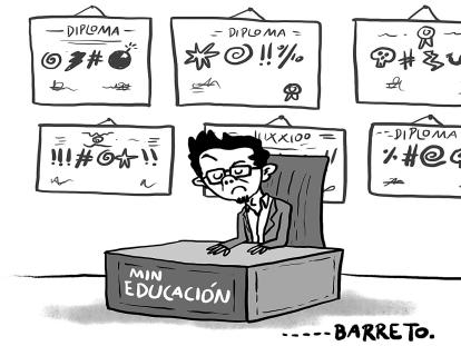 Con todos los títulos - Caricatura de Beto Barreto