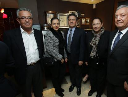 Germán Bocanegra, María C. Rodriguez, Manolo Izquierdo, Clafrena Izquierdo, Fernando Bocanegra.