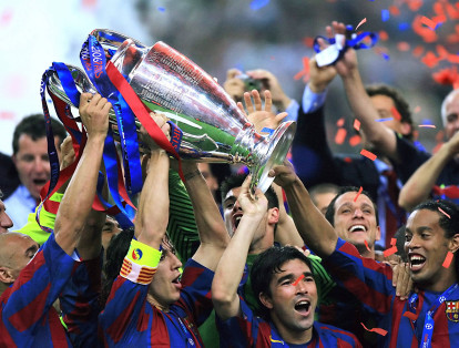 El volante creativo brasilero ganó la Liga de Campeones 2005/06 con el Barcelona.