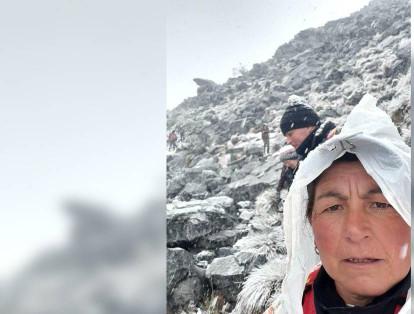 Nevada en el Parque Nacional de El Cocuy.