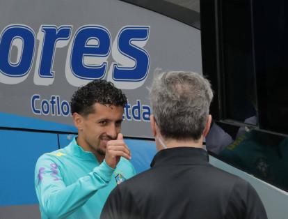 Brasil entrena en El Campín y desata euforia de los aficionados.