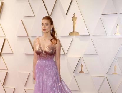 La actriz nominada, Jessica Chastain.