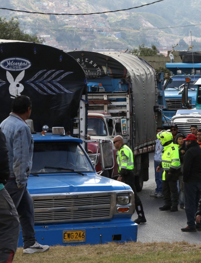 Hace un año, en febrero de 2020, también se presentó una movilización por parte de conductores y gremios.