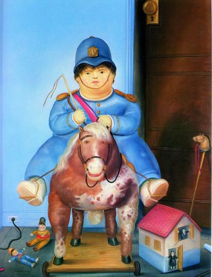 Pedrito a caballo, 1974.