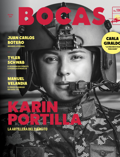 La portada de Karin Portilla en BOCAS.