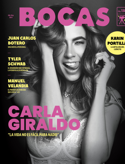 La portada de Carla Giraldo en BOCAS.