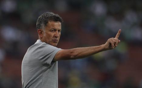 Juan Carlos Osorio fue expulsado en el partido entre Atlético Nacional y Santa Fe.