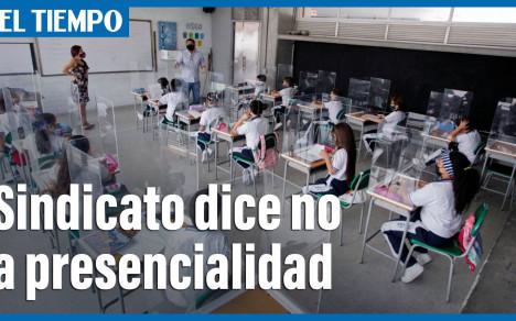 Sindicato de trabajadores educativos no regresarán a la presencialidad