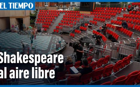 El teatro renace al aire libre en la ciudad de William Shakespeare