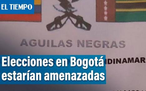 La Misión de Observación Electoral (MOE) advierte que los comicios en Bogotá podrían estar en riesgo por amenazas de las Águilas Negras. Además, manifestó preocupación por el aumento de las denuncias sobre constreñimiento en las empresas.