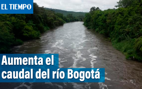 Según la Car, ha aumentado el caudal del río Bogotá