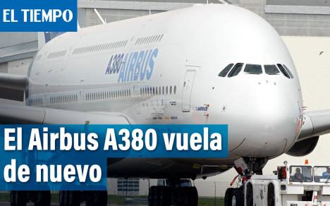 Con una capacidad para hasta 853 personas, el A380 es el avión de pasajeros más grande del mundo.