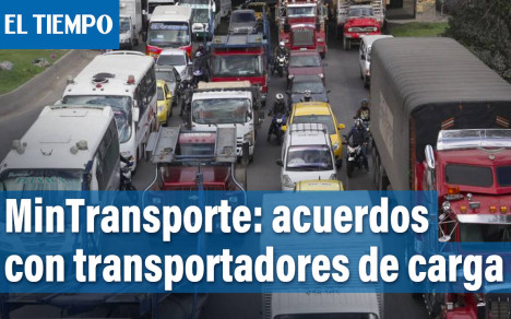 Declaraciones del Ministro de Transporte cambiando las reglas para el pico y placa en Cundinamarca.