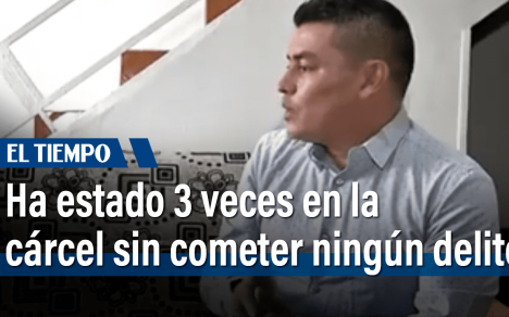 Ha estado 3 veces en la cárcel sin cometer ningún delito