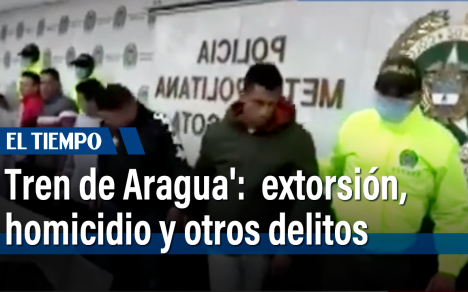 Desde el 2015 el Tren de Aragua empezó a delinquir atreves de extorsiones, secuestros, entre otros delitos, el más reciente golpe fue el resultado de la captura de 19 personas que harían parte de esta banda.