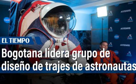 Bogotana lidera grupo de diseño y producción de trajes de astronautas